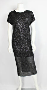 Two Piece Sequin Dress
