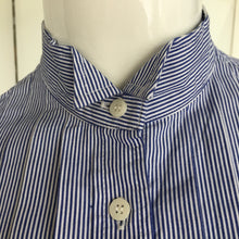 Load image into Gallery viewer, Button Front Pinstripe Blouse - Marienbad - frock-on-penn-llc - Tops and Blouses