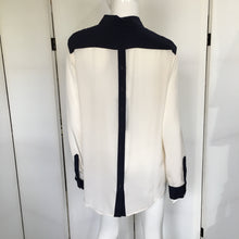 Load image into Gallery viewer, Button Down Silk Blouse - Marienbad - frock-on-penn-llc - Tops